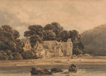 Valle Crucis Abbey, nabij Llangollen